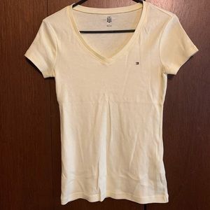 V neck tee shirt